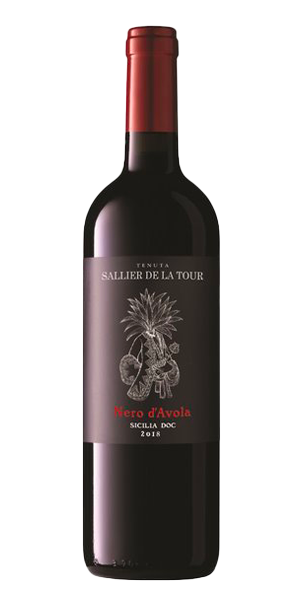 Vino rosso Nero d'Avola Sallier de la Tour