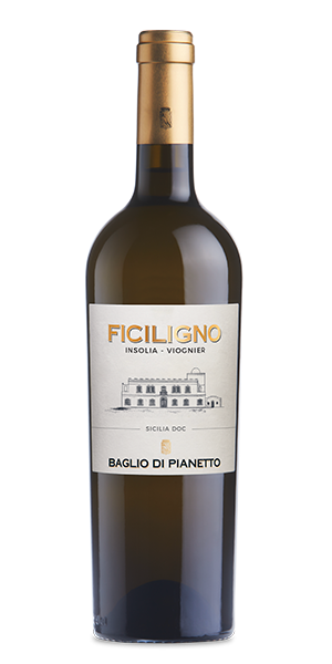 Vino biaco Ficiligno Inzolia-Viogner Sicilia