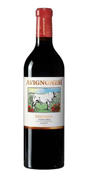 Vino Merlot Toscana IGT Desiderio, Avignonesi