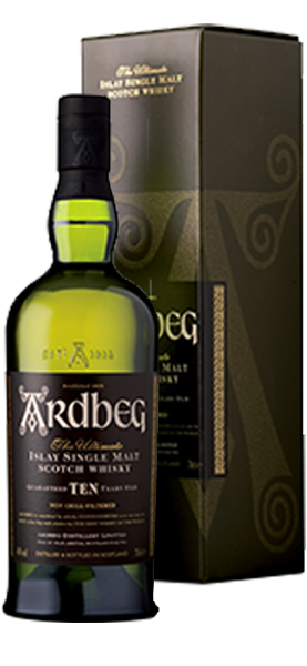 Islay Single Malt Whisky Ardbeg Ten Years Old