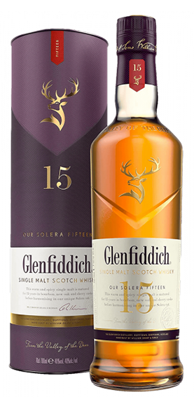 Glenfiddich Single Malt Scotch Whisky 15 Year